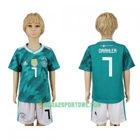 Koszulka Niemcy Draxler 7 Dziecięcy Mistrzostwa Świata 2018 Wyjazdowe Stroje Piłkarskie